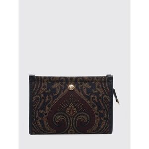 Etro Women Paisley Jacquard Fabric Mini Handbag Etro With Pegaso Logo